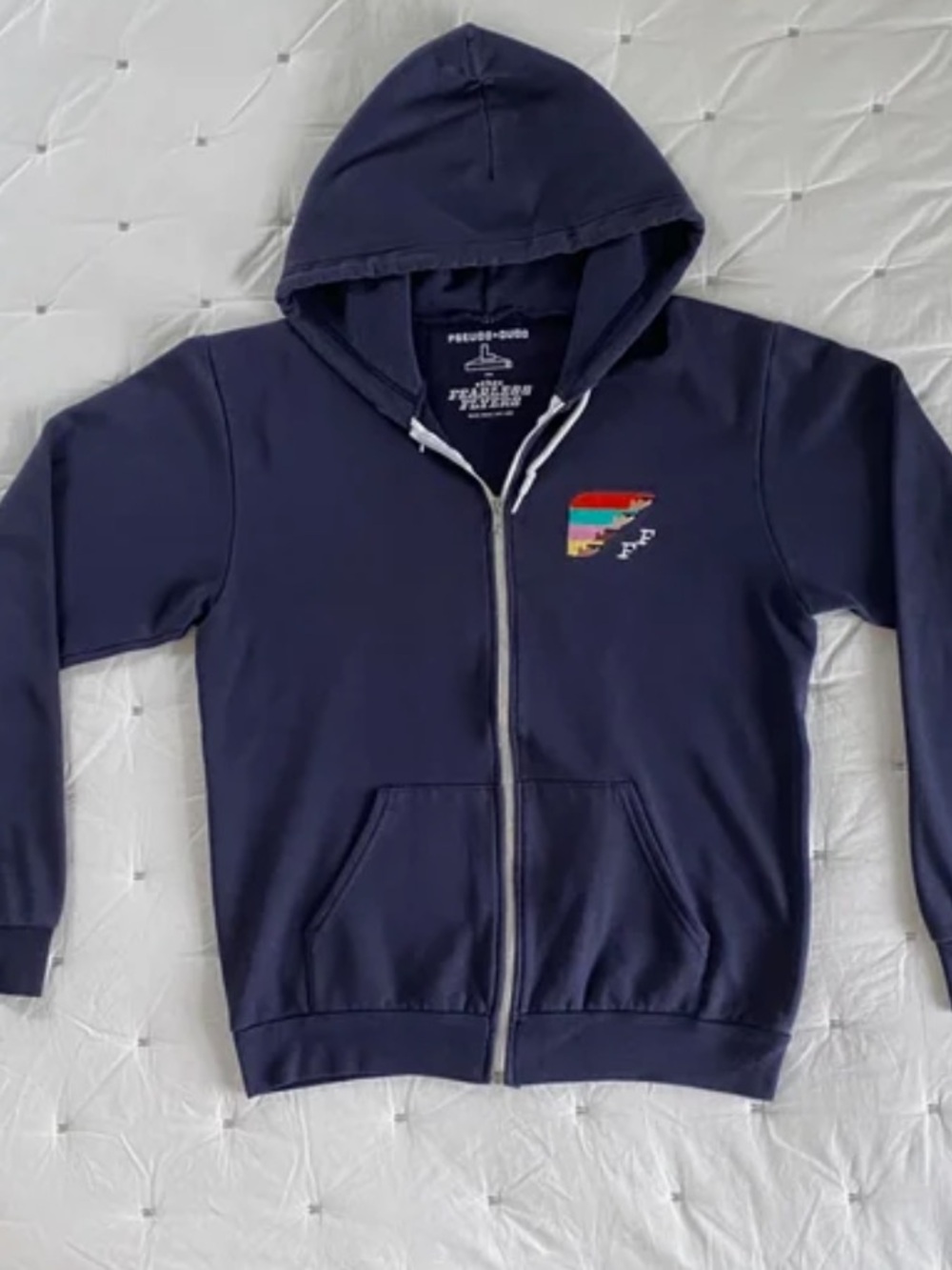 Fearless Flyers × Pseudodudo
"Tailwinds" Zip Hoodie